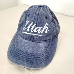 Utah Distressed Trucker Hat Vintage Style Retro Clean Girl Casual Baseball Cap
